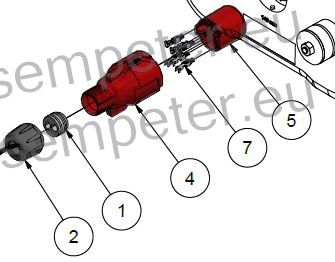 KONEKTOR SVETILKE STOP LEVE RADEX 8500/2