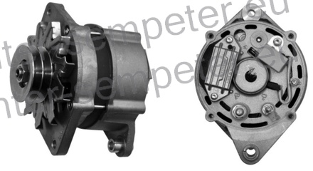 ALTERNATOR MOTORJA 14V 120A IA1704 z dvojno jermenico ZETOR