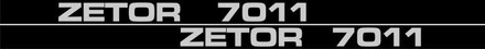 NALEPKA SET "ZETOR 7011"