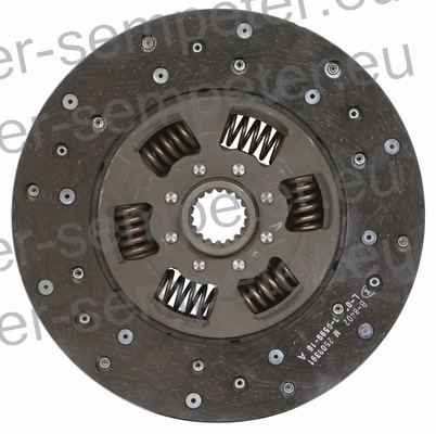 LAMELA (ni več dobavljiva) SKLOPKE fi=250 LUK GOLDONI 662 - 762 - 764 - 772 - 774 - 3460, Star 75 - 3070 JOHN DEERE 1445F - 1745F - 1845F - 2345F