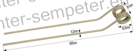 PRST VZMETNI ZGRABLJALNIK SIP STAR 360 - 400 - 430 - 470