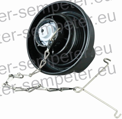 POKROV REZERVARJA GORIVA (brez opcije za zaklenit) M65 FIAT - NEW HOLLAND