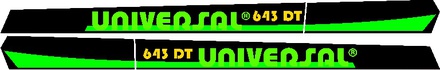 NALEPKA UTB SET "UNIVERSAL 643 DT" UTB