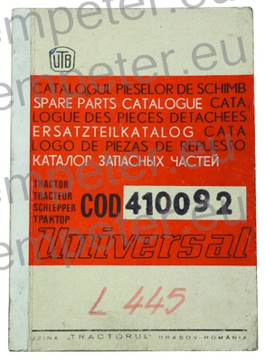 KATALOG TRAKTOR UTB L445 (cod410092)