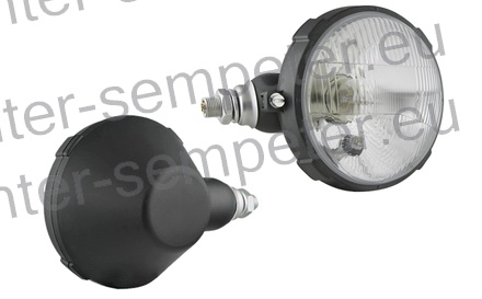 ŽAROMET SPREDNJI - LEVI OKROGEL PVC R2 fi=161x112 URSUS