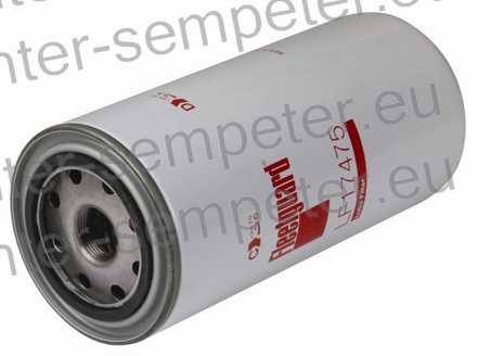 FILTER OLJA MOTORJA FLEETGUARD MF - MASSEY FERGUSON 5465Tier3 - 5475Tier3 - 6465 - 6475 - 6480 - 7465Tier3 - 7475Tier3 - 7480Tier3 CLAAS Avero 240, Dominator 130 - 140 - 150, Lexion 510 - 520 - 530 - 540 - 550 - 560 - 620 - 640 CATERPILLAR 924H - 924HZ - 924K - 928H - 928HZ - 930H