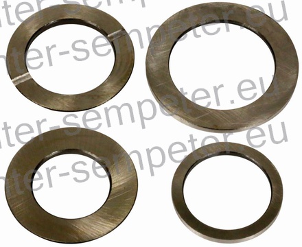 PODLOŽKE DISTANČNE III grt (MENJALNIK) TD - TORPEDO 1x podložka fi=50.4x73.8x3. 4mm + 1x podložka fi=42.5x61.60x4 .9mm + 1x podložka fi=35x61x4.5mm + 1x podložka fi=40x51x3.65mm