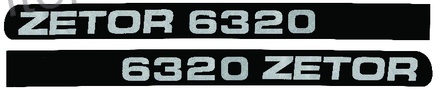 NALEPKA SET "ZETOR 6320"