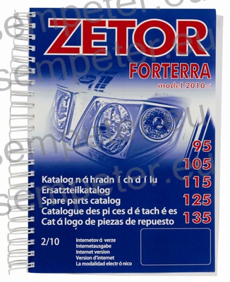 KATALOG TRAKTORJA (2/10) ZETOR FORTERRA 95 - 105 - 115 - 125 - 135