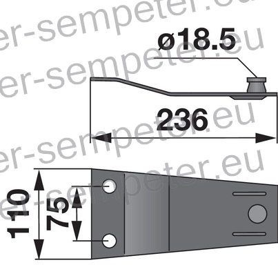NOSILEC NOŽA POTTINGER