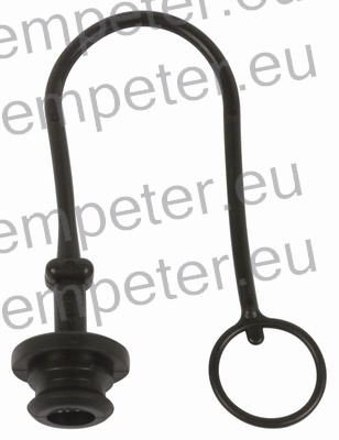 ČEP SPOJKE HIDRAVLIKE ŽENSKI ČRN SAME - SLH