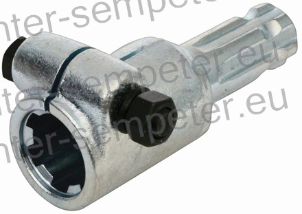 PODALJŠEK KARDANA NA VIJAK 1 3/8" - 1 1/8" (ženski del: 1 3/8˝) (moški del: 1 1/8˝)