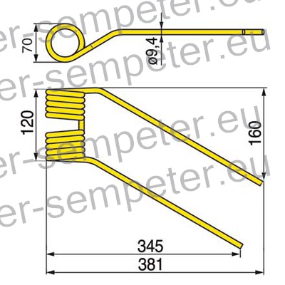 KRAK VZMETNI 600061 NIEMEYER