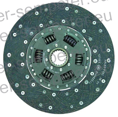 LAMELA SKLOPKE POGONA fi=280 z=20/36x40 LUK DEUTZ Agrocompact (3.30F/V, 3.50F/S/V, 3.70F/V, 3.90F/S) Agroxtra (3.57, 4.07) (D4507/C, D4807/C, D5006U, D5206U, D5207/C, D5506U, D6007, D6007C, D6206U, D6207, D6207C, D6507, D6507C, D6907, D6907C)