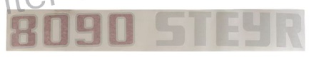 NALEPKA STEYR 8090 LEVA