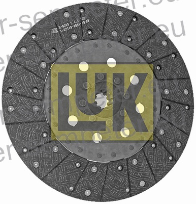 LAMELA SKLOPKE POGONA fi=330 z=10/26x32 LUK FENDT Farmer (307C) Tool Carrier (380GT Turbo - 390GT - 395GT)