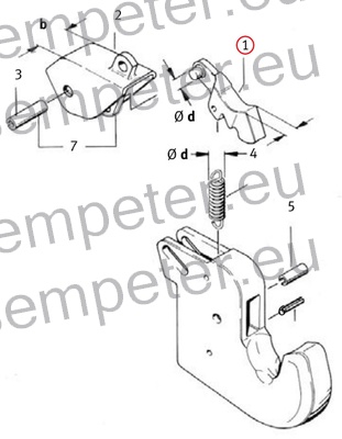 ZATIK HITREGA PRIKLOPA CAT.2L (stara izvedba priklopa) WALTERSCHEID