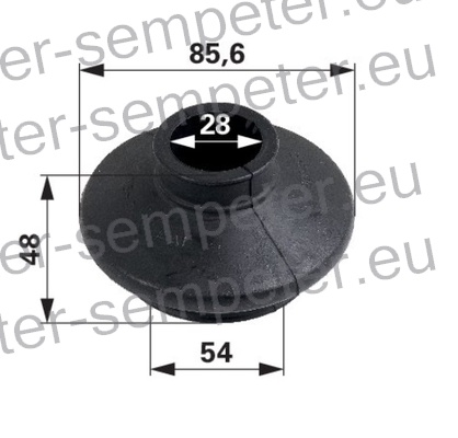 MANŠETA ZGLOBA PREDNJEGA KARDANA FEND VARIO