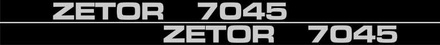 NALEPKA SET "ZETOR 7045"