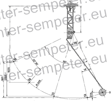 PLOVEC REZERVARJA GORIVA FIAT