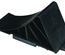 ZAGOZDA KOLESA PVC (črna) do 1600kg kpl z nosilcem dimenzije: 225x90x95mm, dolžina:225mm, širina:90mm, višina:95mm teža:0,30kg STANDARD DIN76051