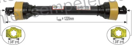 KARDAN PRIKLJUČKA DIREKTNI kpl SIP SPT