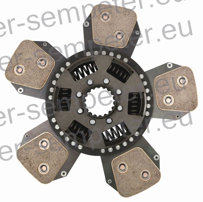 LAMELA SKLOPKE POGONA (5 kraka) fi=330 z=18/45x50 NH - NEW HOLLAND FIAT 8160, 8260, M100, M115, TM110, TM115, TM120, TM130, TM140, Winner (F100 - F110 - F115 - F120) CASE MXM120Maxxum, MXM130Maxxum, MXM140Maxxum