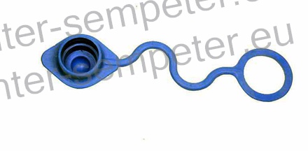 ČEP SPOJKE BG3 HIDRAVLIKE MOŠKI MODER