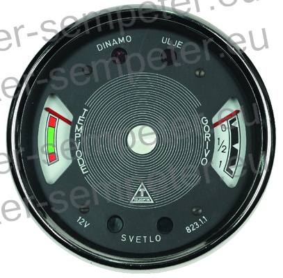 INSTRUMENT KOMBINIRAN MANOMETER - GORIVO - TEMPERATURA IMT 528 - 540 - 542 - 545 - 549 - 560 - 567 - 577