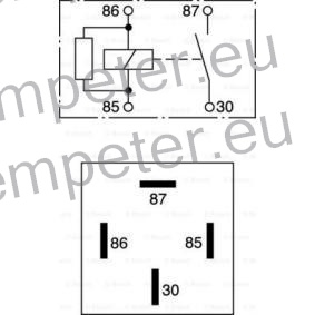 RELE 12V 30A BOSCH