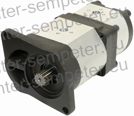 ČRPALKA HIDRAVLIKE dvojna VALMET / VALTRA 6000 , 6100 , 6200 , 6300 , 6400 , 6600 , 6800 , 6900, 8000 , 8050 , 8100 , 8150 , 8200 , 8400 , 8450 , 8550 , 8750