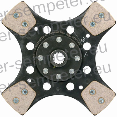 LAMELA SKLOPKE KARDANA fi=280 z=14/22x25 LUK SAME 603, Tiger 70 - 75, Argon (3) 75, HURLIMANN XE75, Joker 70 - 70E - 75, Crono 75 - 75P, Rekord 70 - 70E - 75 - 75P DEUTZ Agroplus F75 Keyline