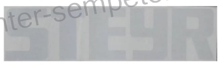 NALEPKA STEYR STEYR 8090