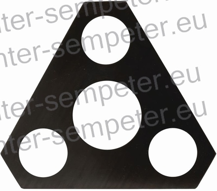 PODLOŽKA REDUKTORJA (trikotna) CARRARO - ZETOR 3321Super - 3341Super - 4321Super - 4341Super - 5321Super - 5341Super - 6321Super - 6341Super - 7321Super turbo - 7341 Super turbo - 3320 - 3340 - 4320 - 4340 - 5320 - 5340 - 5340 HORAL - 6320 - 6340 - 7320 TURBO - 7340 TURBO