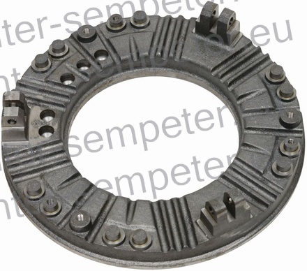 PLOŠČA KOŠA SKLOPKE četrta 11" (ustreza za turške koše!) IMT 533(deloma - novejši tip - če ima dvostopenjsko sklopko) - 539 - 540 - 542 - 545 - 547 - 549 - 558