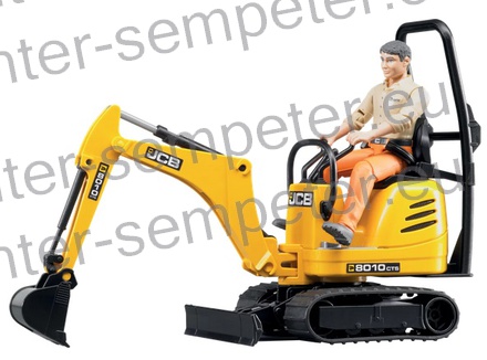 IGRAČA MINI BAGER BRUDER