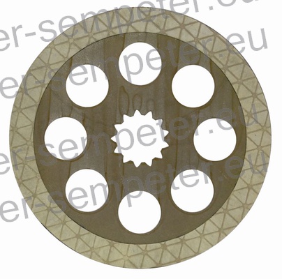 LAMELA - DISK ZAVOR fi=355 z=13/64x79 MF - MASSEY FERGUSON 3070, 3080, 3085, 3090, 3095