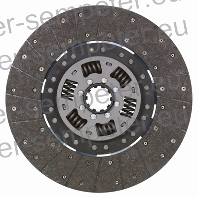 LAMELA SKLOPKE POGONA fi=327 z=10/1˝3/4 NEW HOLLAND FIAT TS90 - TS100 - TS110 - TS115 - TS120, 5000 - 5100 - 5110 - 5200 - 5340 - 5550 - 5600 - 5610 - 5610S - 5640/SL - 5700 - 6410 - 6600/C/O, 6610/O - 6610S - 6640/SL - 6700 - 6710 - 6810 - 6810S - 7000 - 7010 - 7100 - 7200 - 7610/O - 7610/S - 7700