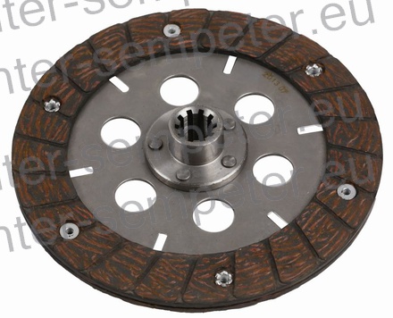 LAMELA SKLOPKE POGONA fi=180 z=10/16x20 SLOVAŠKI gorski traktor ZTS MT8 - 046 motor SLAVIA 2S90 (15kW)