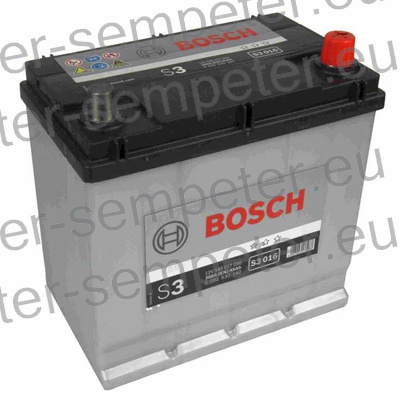 AKUMULATOR BOSCH 45Ah 300A +Desno S3 JAP