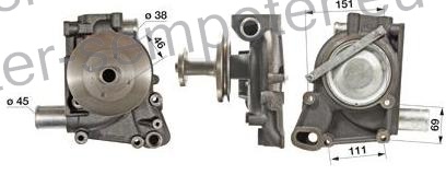 ČRPALKA VODE KPL STEYR 8080 serija 80