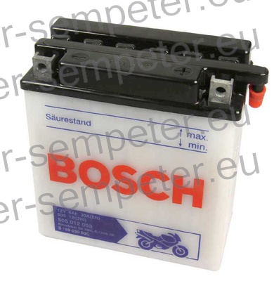AKUMULATOR BOSCH 5Ah 12V +Desno
