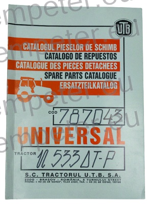 KATALOG TRAKTOR UTB U533DT - P (cod787043)