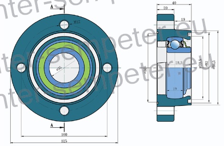 LEŽAJ FKL Z OHIŠJEM LSGR 207 TBS