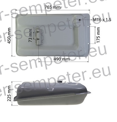 REZERVAR GORIVA MF 35 - 35X