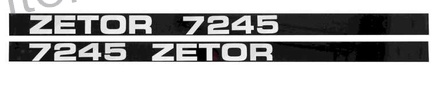 NALEPKA SET "ZETOR 7245"