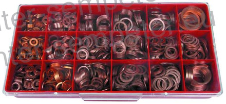 PODLOŽKE TESNILNE CU grt - set