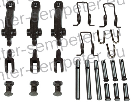 TAČKE SKLOPKE (colske) 11" grt MF - MASSEY FERGUSON 35 - 135 - 65 - 165 - 175 - 178 - 765 IMT 539 - 539 - 540 - 542 - 545 - 547 - 549 (te tačke ustrezajo HARS - ovemu košu)