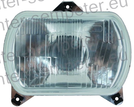 ŽAROMET SPREDNJI PRAVOKOTEN 102x155