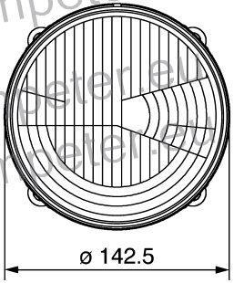 FOKUS ŽAROMETA LEVI ali DESNI MF - MASSEY FERGUSON